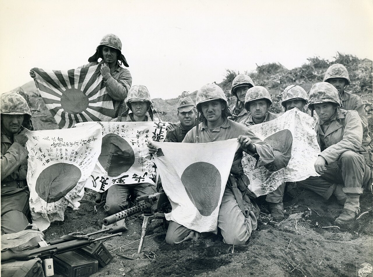 "Prize of Battle", Iwo Jima, 1945 (48298967201).jpg